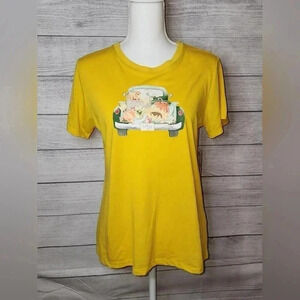 Positivitees fall theme graphic tee size medium NWT